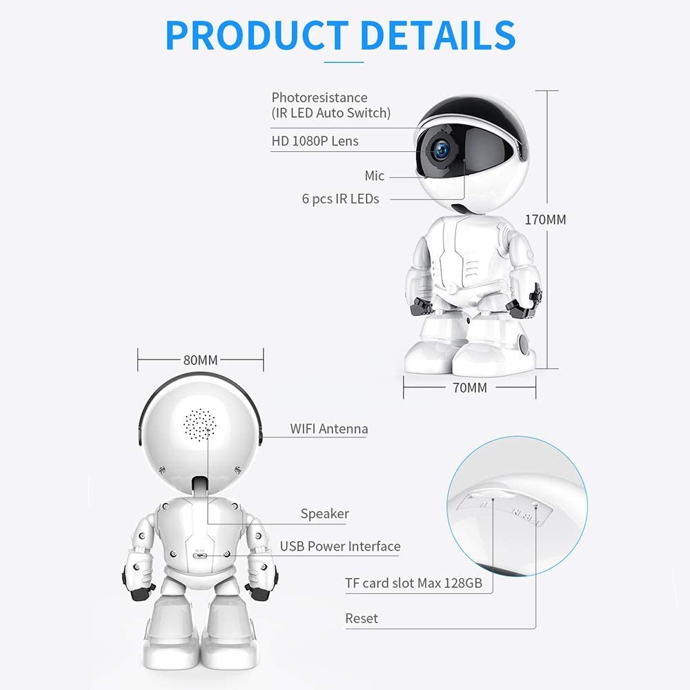 Beveiligingscamera iRobot | Babyfoon