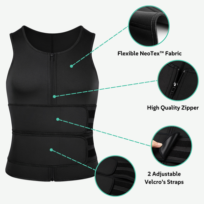 Sauna Zweetvest en Tailletrainer