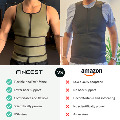 Sauna Zweetvest en Tailletrainer